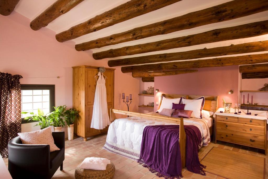 B&B Mas Coquells Habitacion Genover Vilanant Rom bilde